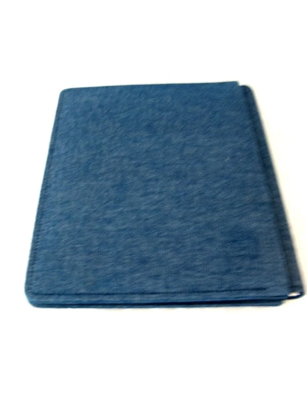 CREATIVE MEMORIES SCRAPBOOK ALBUM 8.5x11 DENIM WITH PAGES.